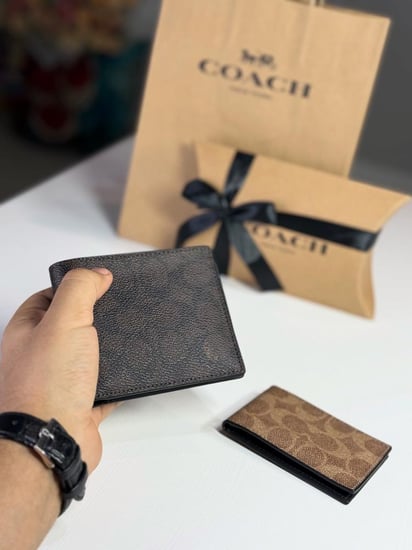 كوتش مخفظة 2 في 1 . دارك سجنتشر