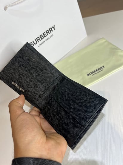 محفظة بربري مع مدخل حامل عملات معدنية