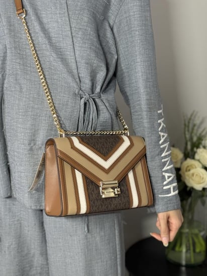 شنطة مايكل كورس ويتني كتف Michael Kors Whitney Medium Multicolor