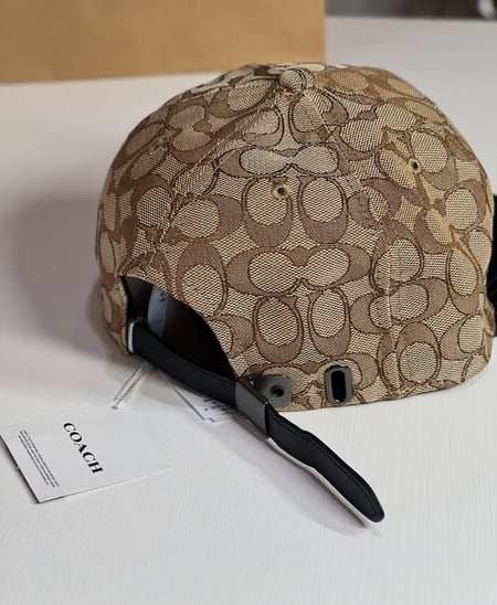 كاب/ كبوس كوتش سجنشر كانفاس وتفاصيل من الجلد الاسود الفخم- اسود- كاكي سجنشر