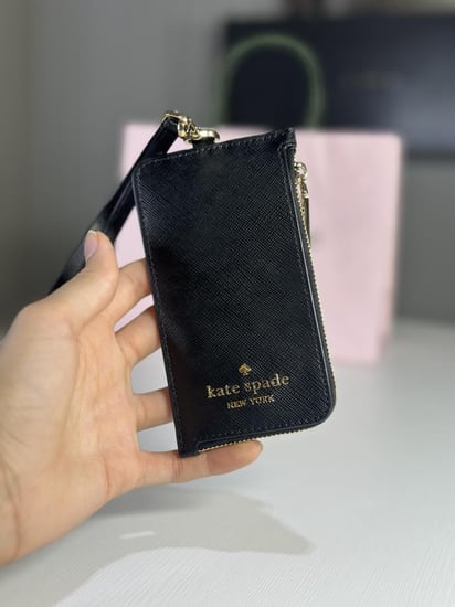 كيت سبيد بلاك لانيارد- اسود/ ذهبي