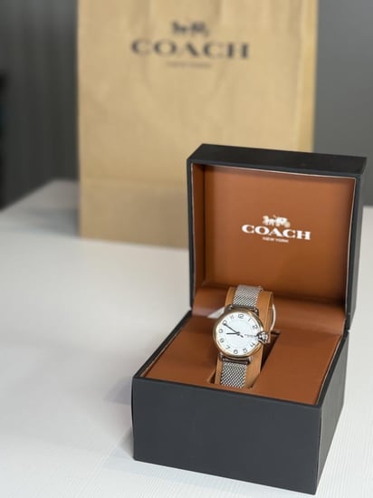 ساعة كوتش فيتد ستينلس ستيل Coach 14503864 Watch