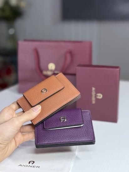 اجنر محفظة بطاقات ديليا aigner delia card case Wallet