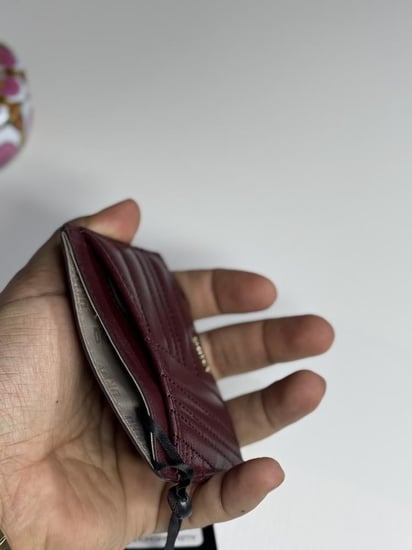 دكني حاملة بطاقات جلد معالج DKNY cardholder id wallet