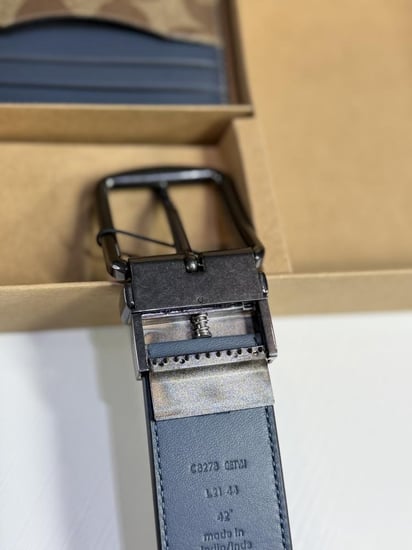 كوتش طقم حزام مع حامل بطاقات