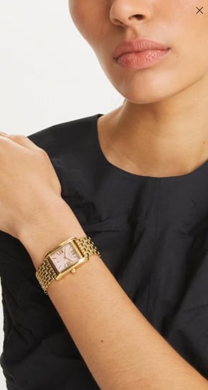 توري برتش ساعه النور روز فيس ELEANOR WATCH - ذهبي