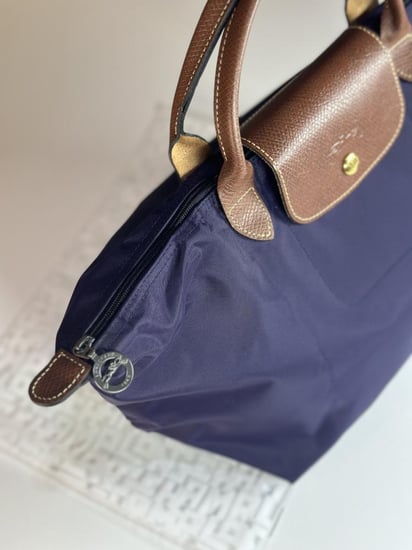 لونشان توت لون كحلي LE PLIAGE ORIGINAL M TOTE