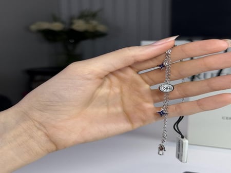 شيروتي اسوار لونا ازرق لامع بالكريستال silver Cerruti 1881 bracelet luna blue
