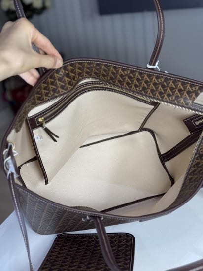 توري برتش ايفر ريدي والنت توت EVER-READY TOTE 145634 walnut