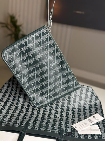 لاكوست توت ثريدي برنت لوقو -اخضر