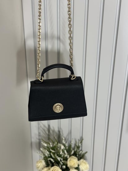 اجنر ليلو سمول توب هاندل LEELOO HANDBAG S- اسود