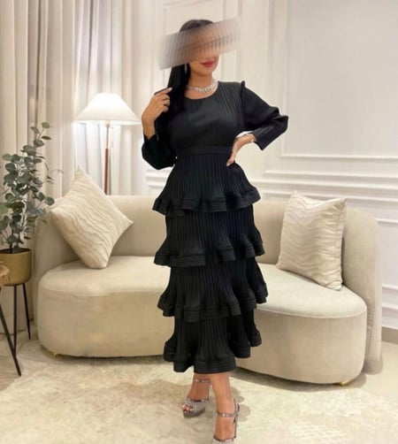 فستان طبقات