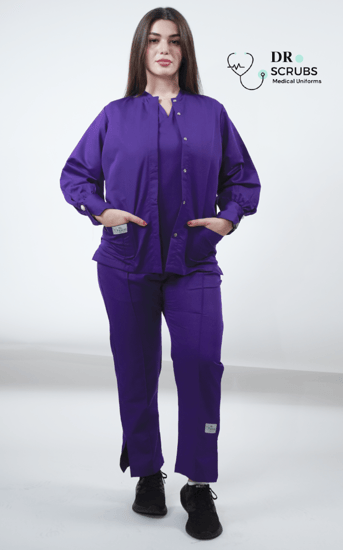 جاكيت نسائي بنفسجي - Women's purple jacket