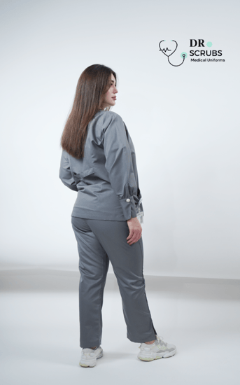 جاكيت نسائي رمادي - Women's grey jacket