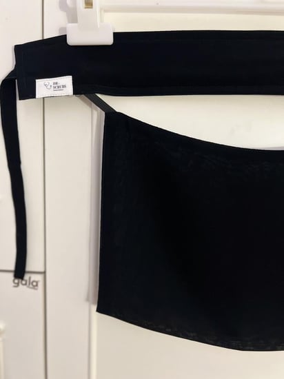 نقاب اسود طويل /قصير - white niqab