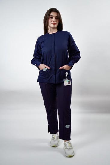 جاكيت نسائي كحلي - Navy blue women's jacket