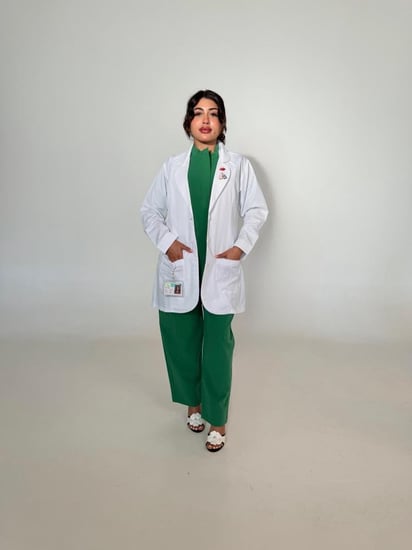 لابكوت نسائي كلاسك - Classic women's Lab coat