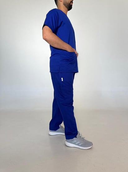 سكراب رجالي أزرق - Navy men's scrubs