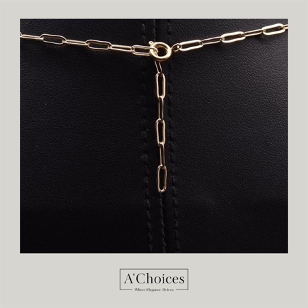 عقد أنيق مصنوع يدوياً مطلي بالذهب مع اللؤلؤ الزراعي