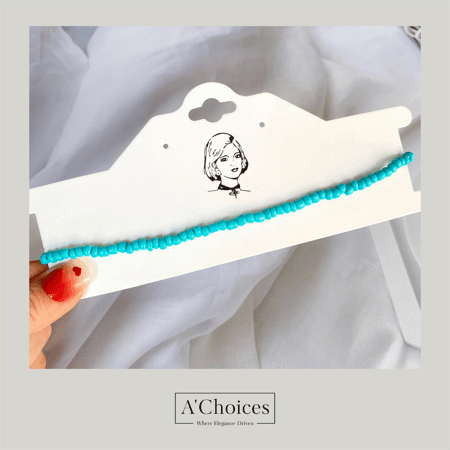 سلسال خرز ملون