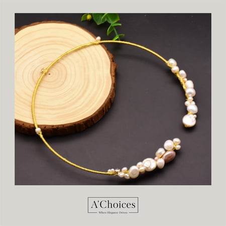 سلسال تشوكر ذهب