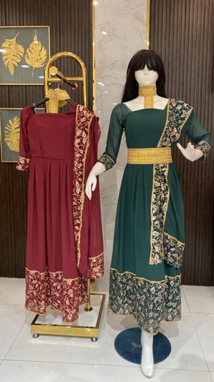 فستان غمرة راقي