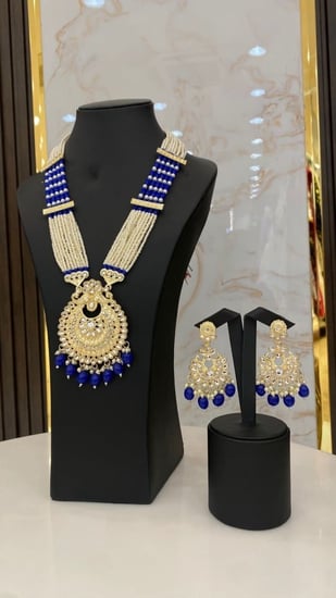 طقم إكسسوار هندي - فخامة ولمسة تقليدية راقية