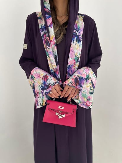 القمــاش كـريب•اكمام كريب هندي•قصـه كلوش