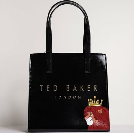 شنطة برسمة الملك الأسد