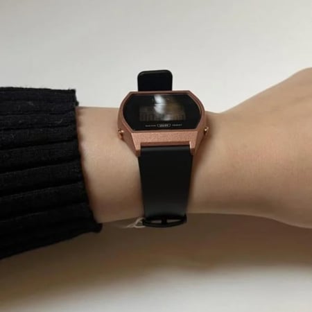 ساعة كاسيو - ساعة رقميه أسود