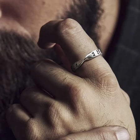 خاتم رجالي الفايكنج