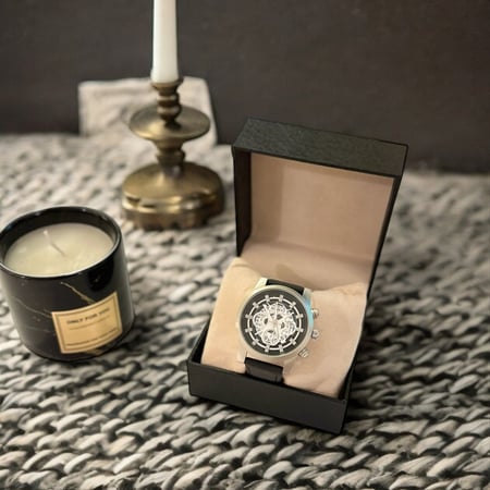 ساعة جلد رجالية  RV105