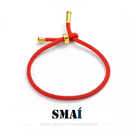 أسورة رجالي ونسائي بحبل قابلة للتعديل