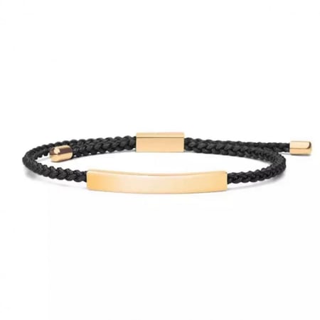 اسواره رجالي باللون الاسود والذهبي