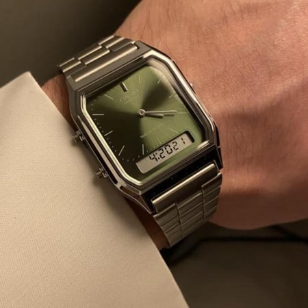 ساعة كاسيو ڤنتج -زيتي