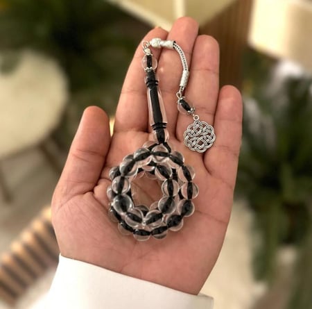 سبحه بكلايت ملكي شفاف