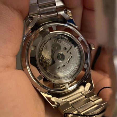 ساعة سيكو 5 أوتوماتيك - عربيه حجم 42