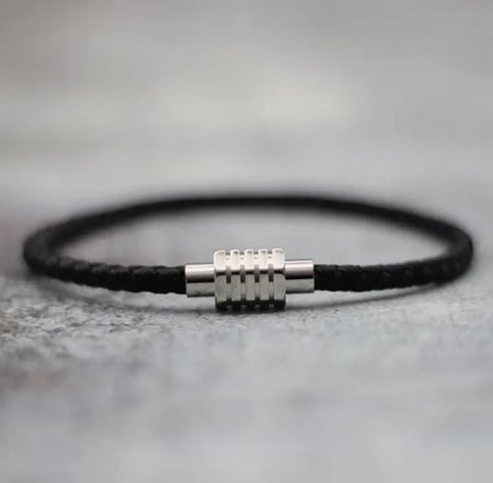 سوار حبل بطراز بسيط للرجال والنساء