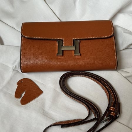H Clutch -Brown