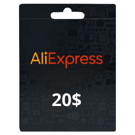 بطاقة Aliexpress  بمبلغ 20 دولار متوفرة الان في AlabdStore