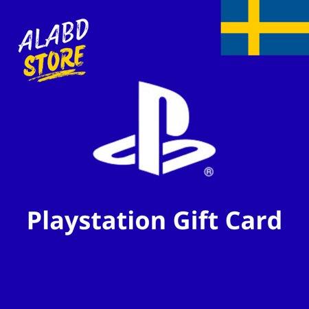 بطاقة بلايستيشن ستور سويدي Playstation Gift Card Sweden