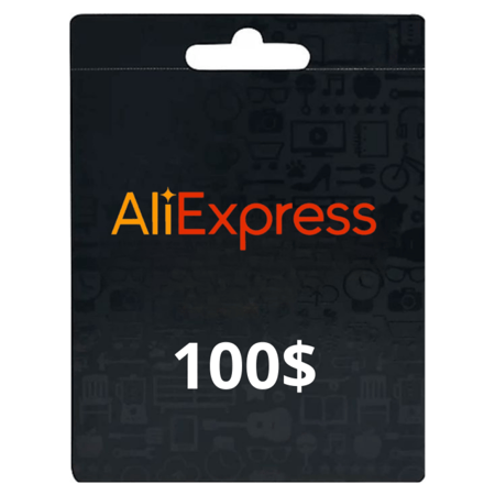 بطاقة Aliexpress  بمبلغ 100 دولار متوفرة الان في AlabdStore