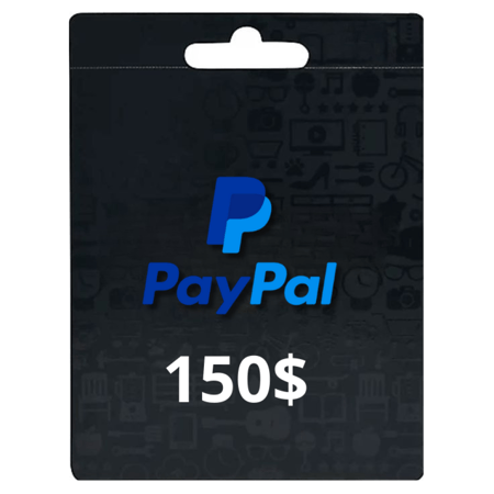 شحن محفظتك في PAYPAL بملغ 150 دولار