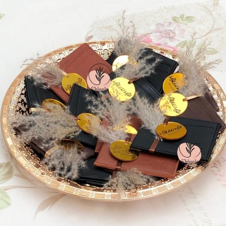 عيديات توزيعات محافظ بطاقه / توزيعات العيد / عيديات كبار / عيديه ( 12 قطعه )