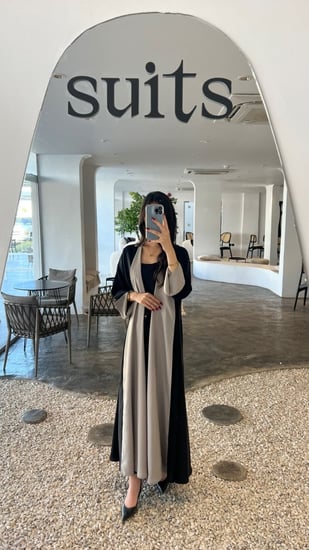 دبل فيس رمادي كلوش