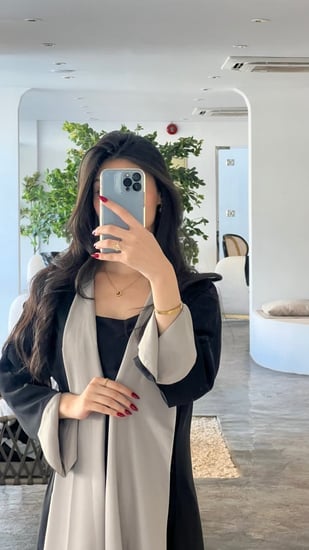 دبل فيس رمادي كلوش