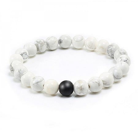 اساور كابلز خرز لونين اسود وابيض