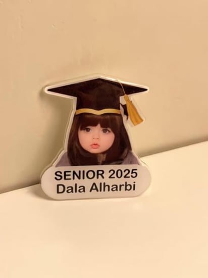 بروش تخرج 2025 مع الصوره والاسم حسب الطلب