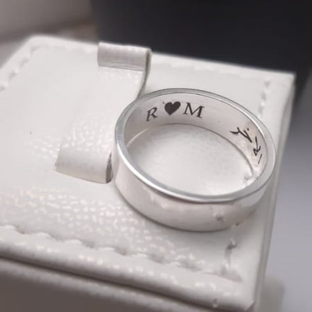 دبله رجاليه زواج - خواتم خطوبه بالاسم