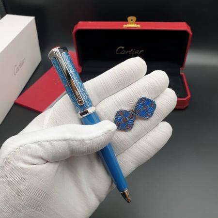 طقم رجالي قلم وكبك ماركه كارتير